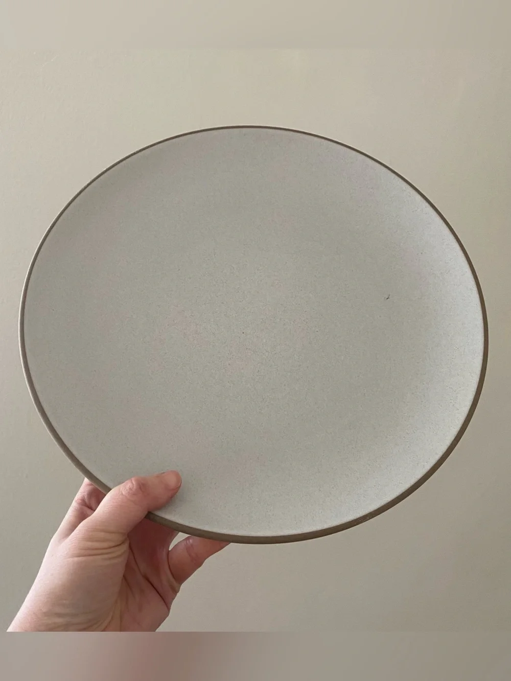 $58 New Heath Ceramics Sand Color Coupe Dinner Plate 11'' Diameter 0720-7